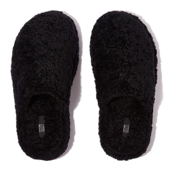 FitFlop Iqushion wrapped mule teddy - Image 5