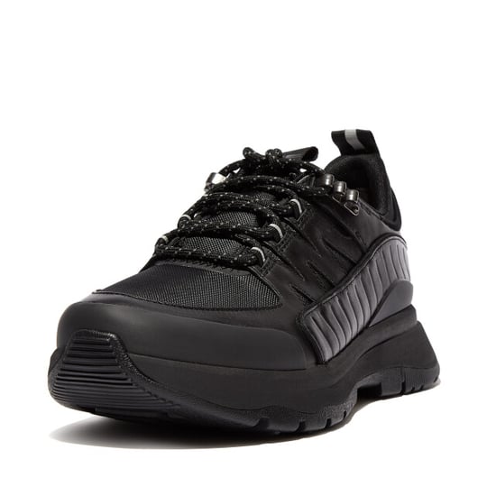 FitFlop Neo-d-hyker leather-mix outdoor trainers - Image 3