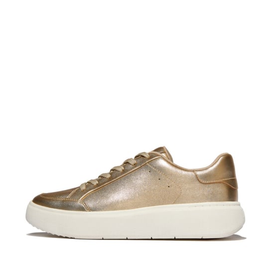 FitFlop Rtg metallic-leather sneakers - Image 5