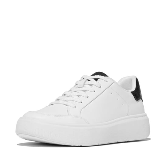 FitFlop Rtg sequin-backtab leather sneakers - Image 2