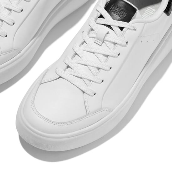 FitFlop Rtg sequin-backtab leather sneakers - Image 3