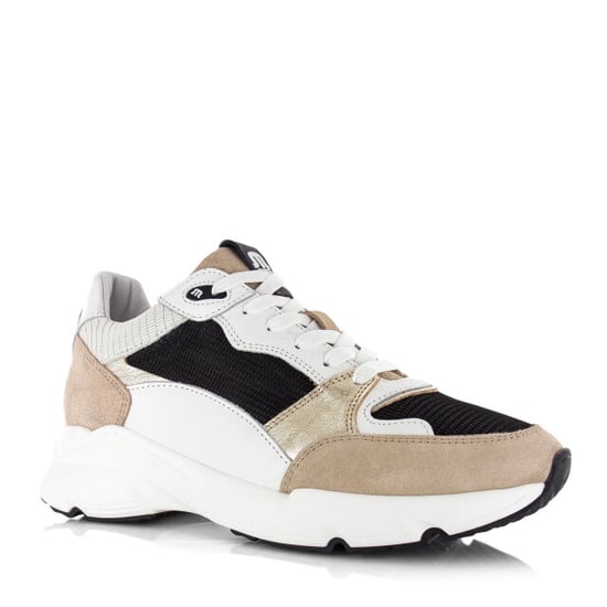Maruti Raven suede black lage sneakers dames - Image 2