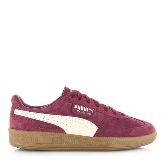 Puma palermo ruby shimmer alpine snow lage sneakers unisex - Image 1