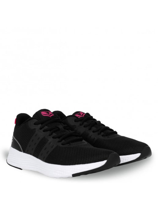 Q1905 Sneaker oostduin zwart/neon roze - Image 2