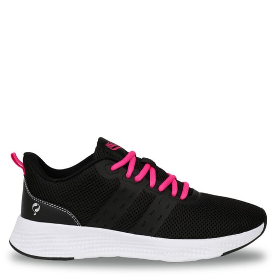 Q1905 Sneaker oostduin zwart/neon roze - Image 5