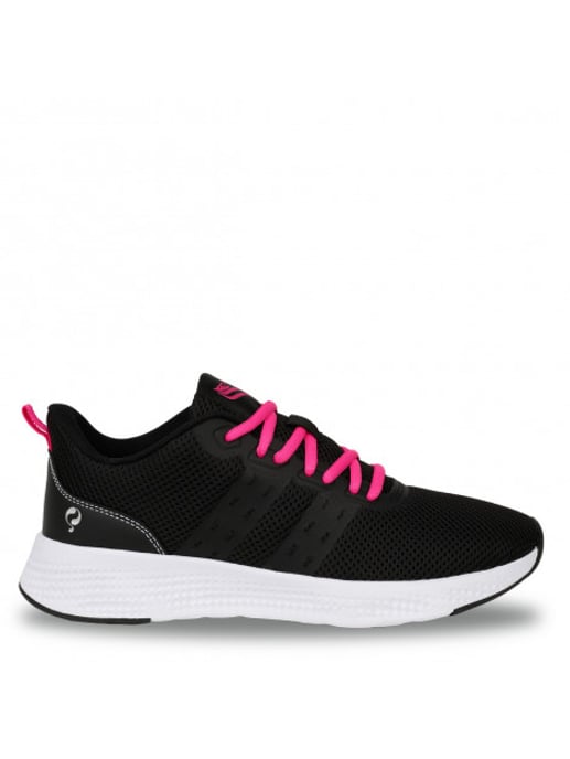 Q1905 Sneaker oostduin zwart/neon roze - Image 6