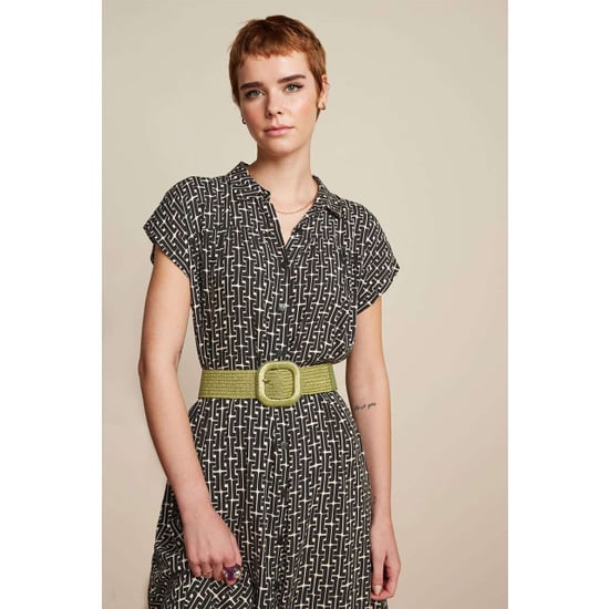 King Louie Raffia belt matcha green - Image 4