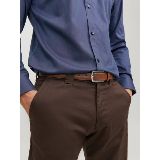 Jack & Jones Heren pantalon riem leer jacchristopher cognac - Image 4