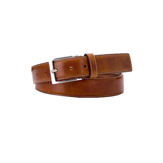 Michaelis Belt leather brushed met stiksel - Image 1