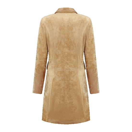 Helena Hart 7423 velours lang uni camel - Image 3