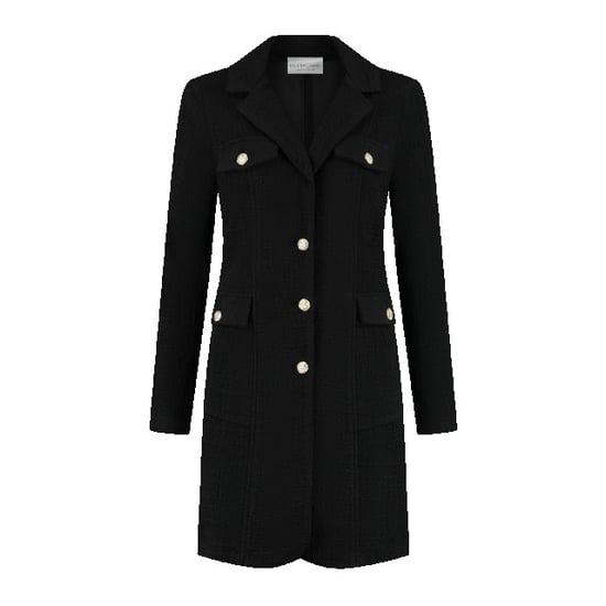 Helena Hart Blazer mave boucle 7596 black - Image 3