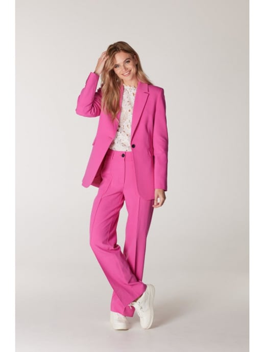JANSEN AMSTERDAM Wq238 jacket cannes s23 316 bright pink - Image 3