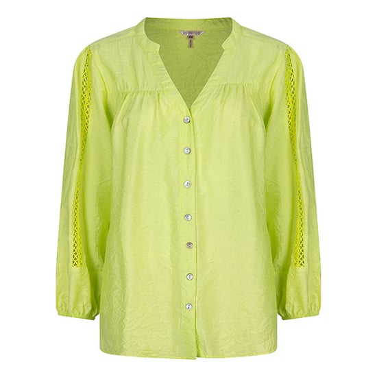 Esqualo Blouse sp24-15015 lime - Image 1