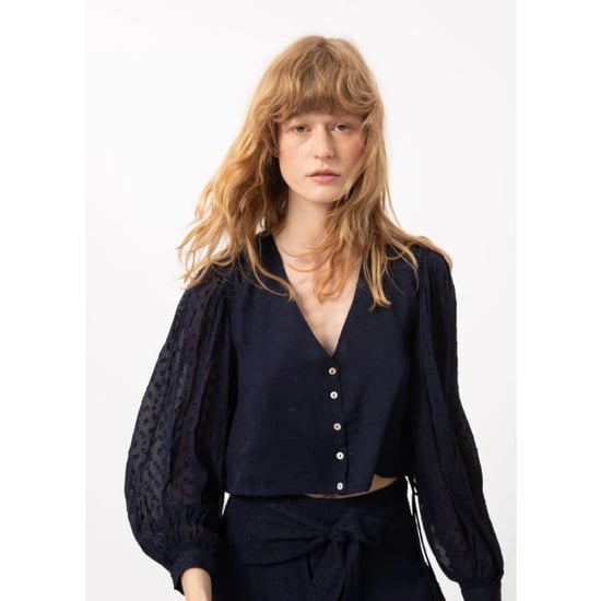 FRNCH Donker cropped blouse nydia - Image 6