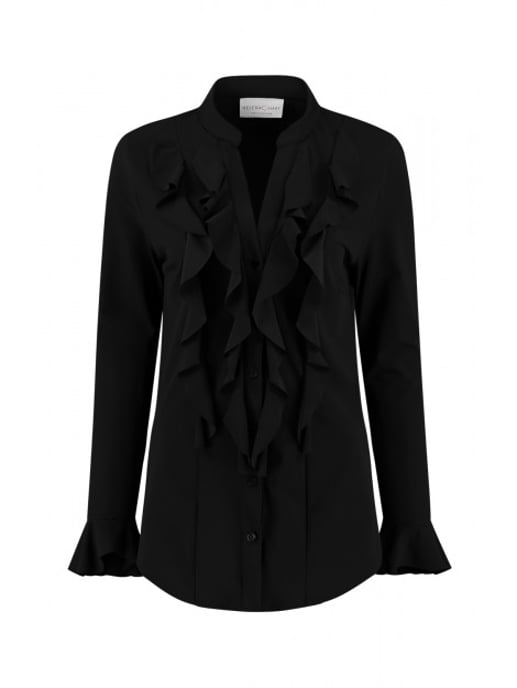 Helena Hart 7258 blouse volant - Image 3