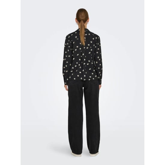Jacqueline de Yong Camille l/s loose v-neck shirt - Image 4
