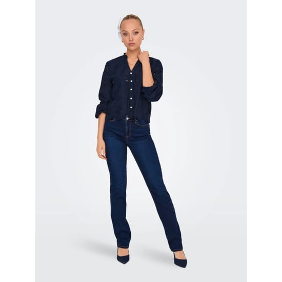 Jacqueline de Yong Ditte l/s embroderie shirt - Image 2