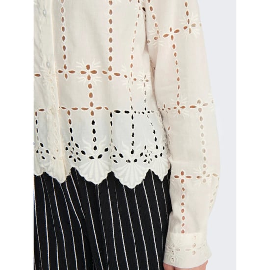Jacqueline de Yong Jojo l/s anglaise shirt - Image 4