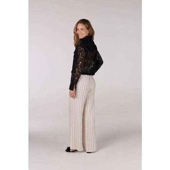 Jansen Amsterdam Fae jasje cl crochet long sleeve black - Image 4