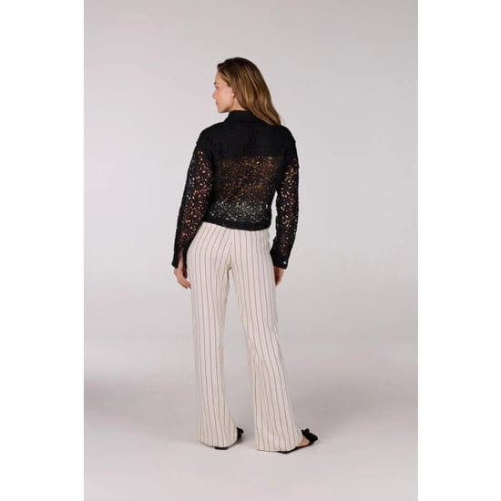 Jansen Amsterdam Fae jasje cl crochet long sleeve black - Image 6