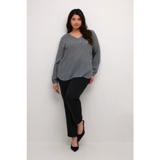 KAFFE Kcami ls blouse printed - Image 3