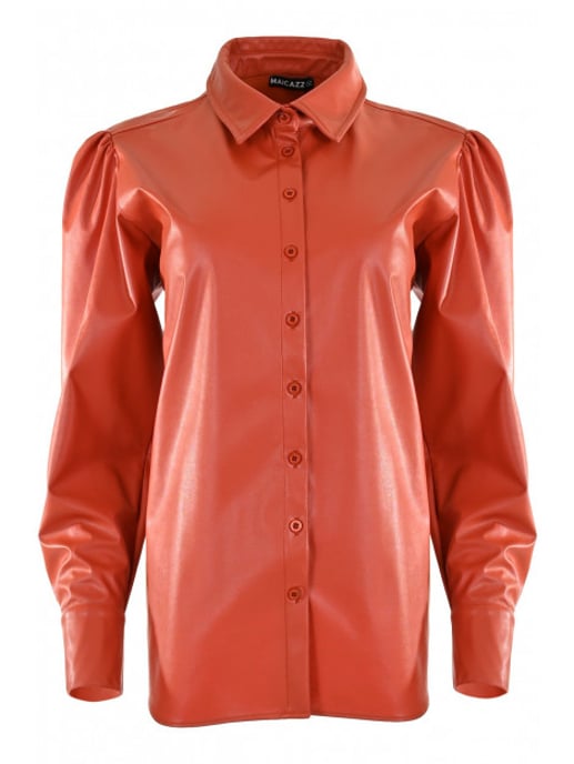 MAICAZZ Galata blouse fa23.20.308 cotta - Image 3