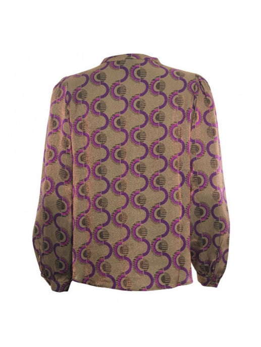 Poools Blouse 333205 taupe - Image 2