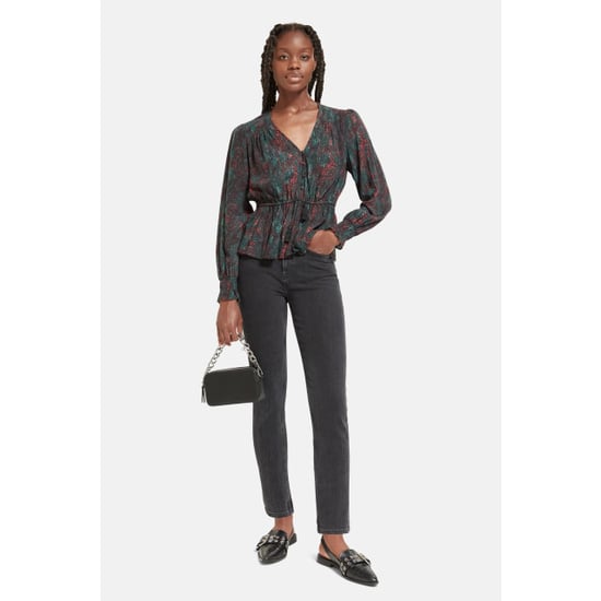 Scotch & Soda 175357 v-neck peplum top - Image 3