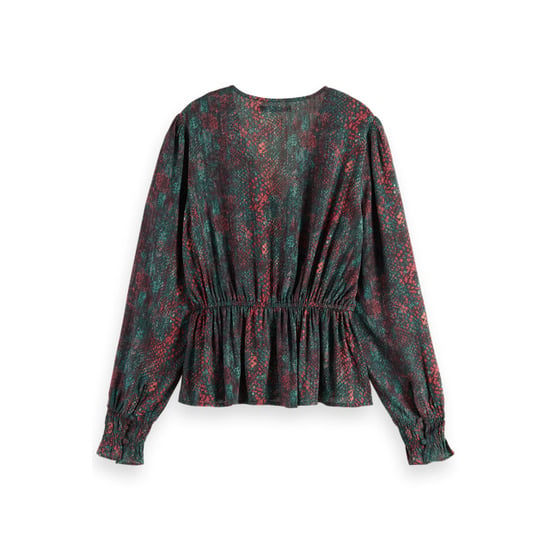 Scotch & Soda 175357 v-neck peplum top - Image 5