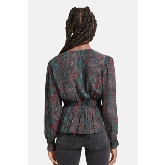 Scotch & Soda 175357 v-neck peplum top - Image 6