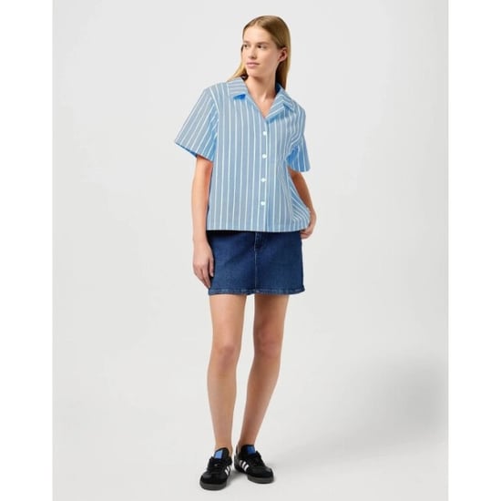 Wrangler Camp shirt bleached - Image 1