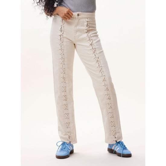 Catwalk Junkie LACED SLIM LEG DENIM JEANS 2402026402 - Image 4