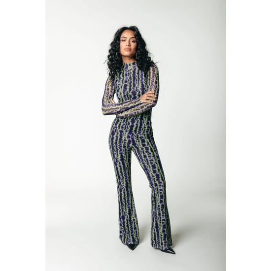 Colourful Rebel Tie dye stripes mesh flare color - Image 1