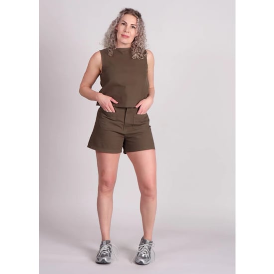 Grace & Mila Pino short khaki - Image 1