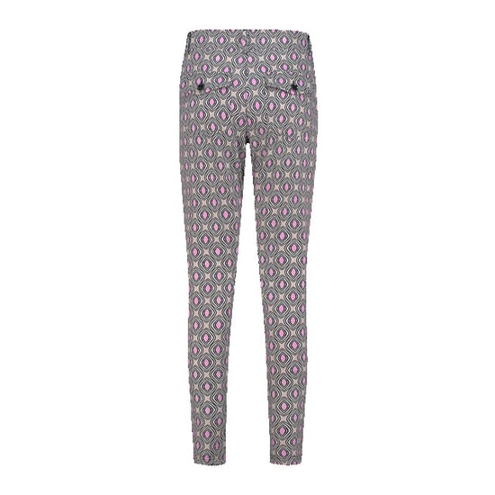 Helena Hart Broek chino print disc 7510 disc pink - Image 2