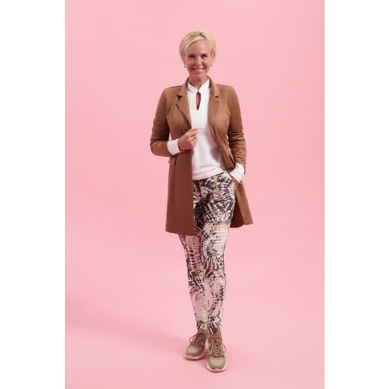 Helena Hart Chino print splash 7306 ecru - Image 4