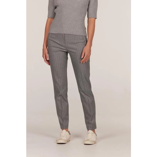 Jansen Amsterdam Broek w24 bea grey melange - Image 2