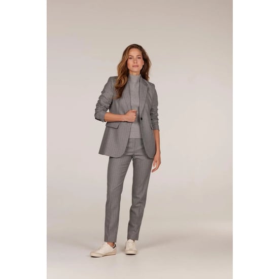 Jansen Amsterdam Broek w24 bea grey melange - Image 4