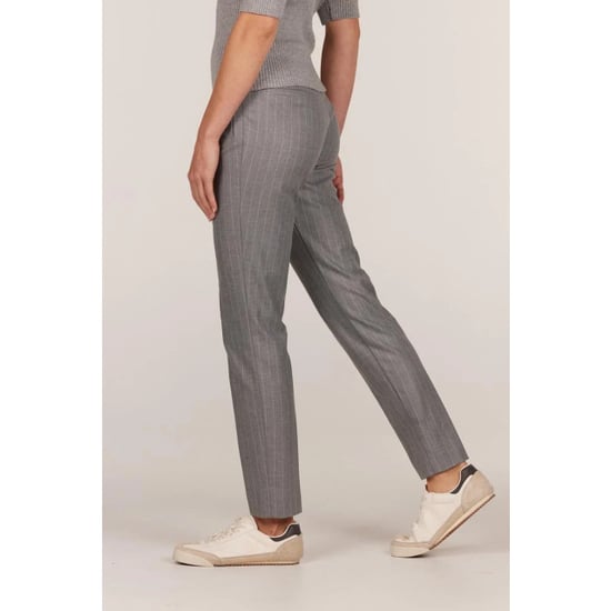 Jansen Amsterdam Broek w24 bea grey melange - Image 6