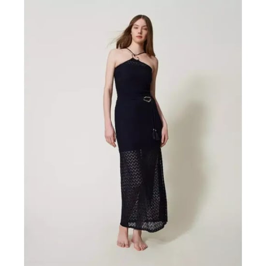 Twin-set Gonna lunga a tubino/ gehaakte midi-rok - Image 1