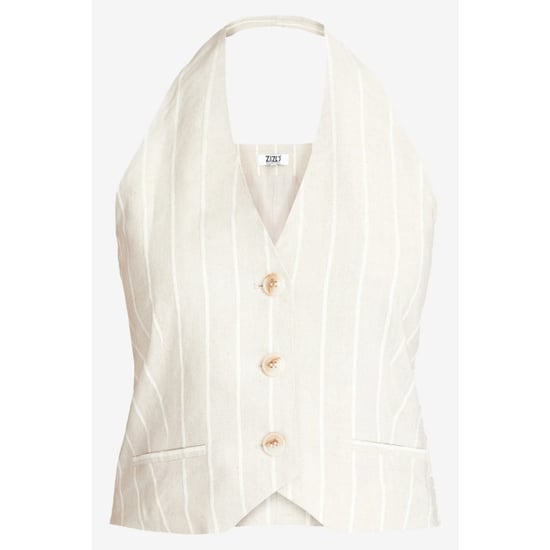 Zizo Adore gilet su24.add.605 pinstripe offwh-d8 - Image 3