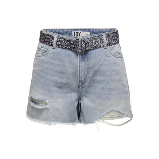 Jacqueline de Yong Hailey hw destroy belt shorts - Image 1