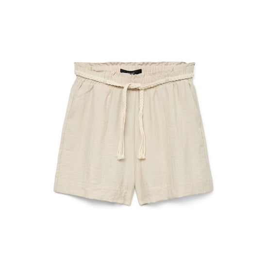 Vero Moda Vmheaven hw belt shorts wvn ga beige - Image 1