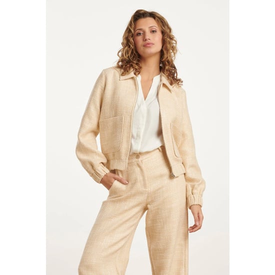 Smashed Lemon 25113 zomerse tweed jas | - Image 5