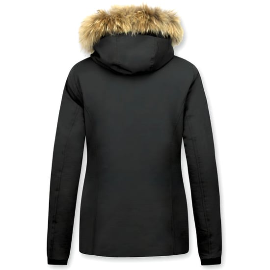 Beluomo Bontjassen winterjas wooly kort - Image 2