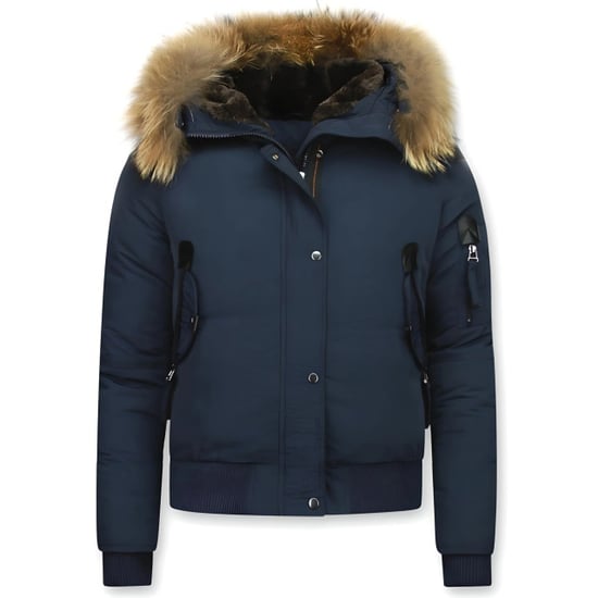 Gentile Bellini Korte winterjas met bontkraag - Image 1