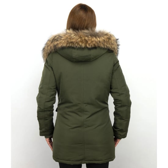 Gentile Bellini Parka jas met bontkraag - Image 5