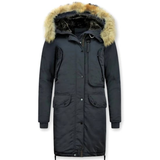 Gentile Bellini Winterjas parka met bontkraag - Image 1