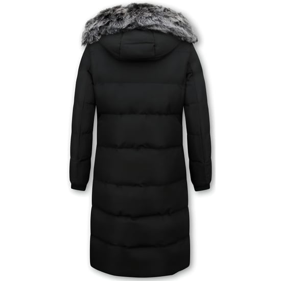 Matogla Puffer jacket lang met capuchon - Image 2