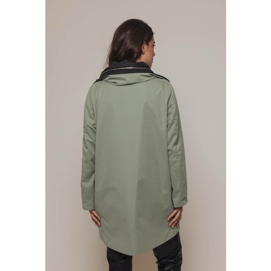 Rino & Pelle Reversible coat olijf - Image 3